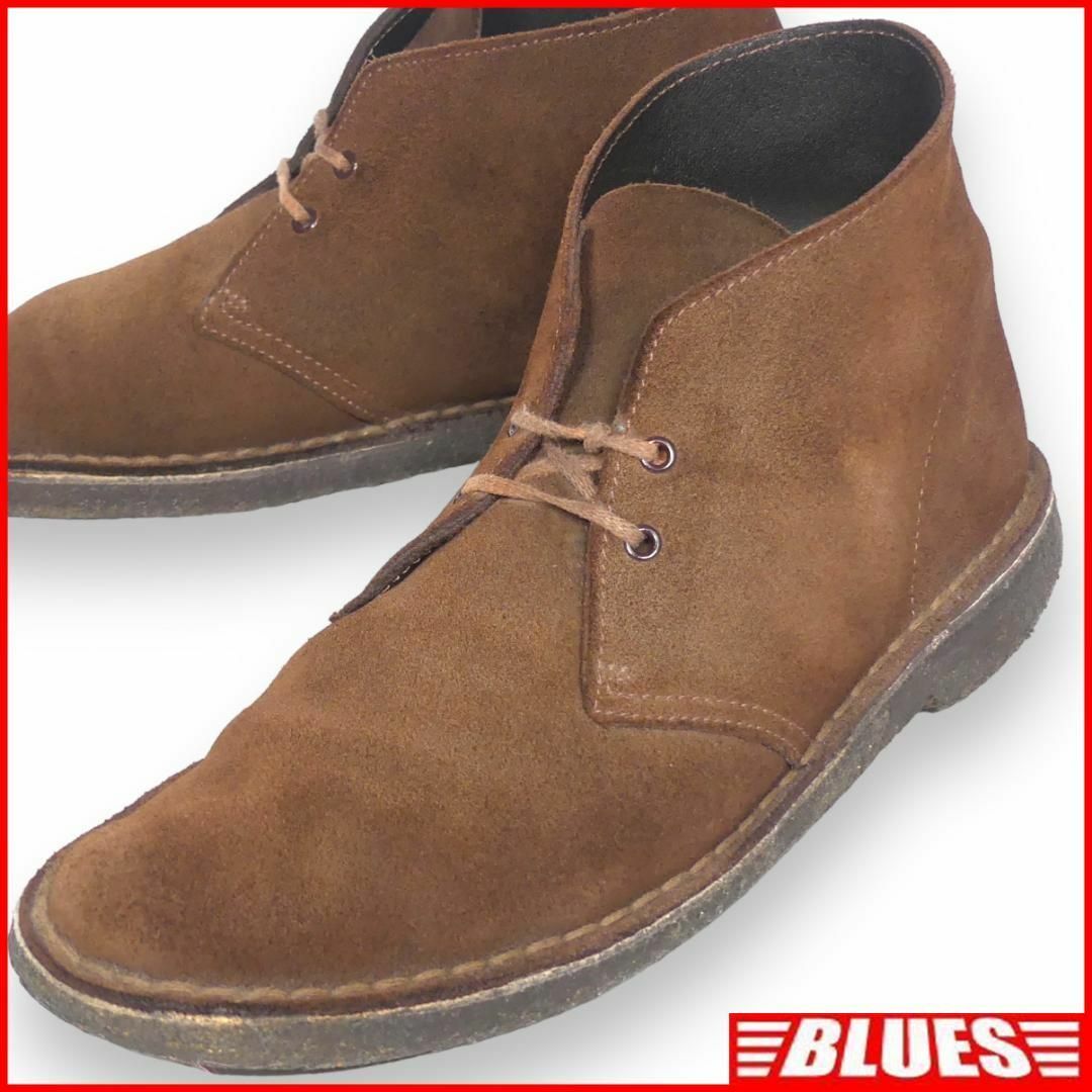 チャッカブーツ デザートブーツ スエード Clarks クラークス 茶JJ388