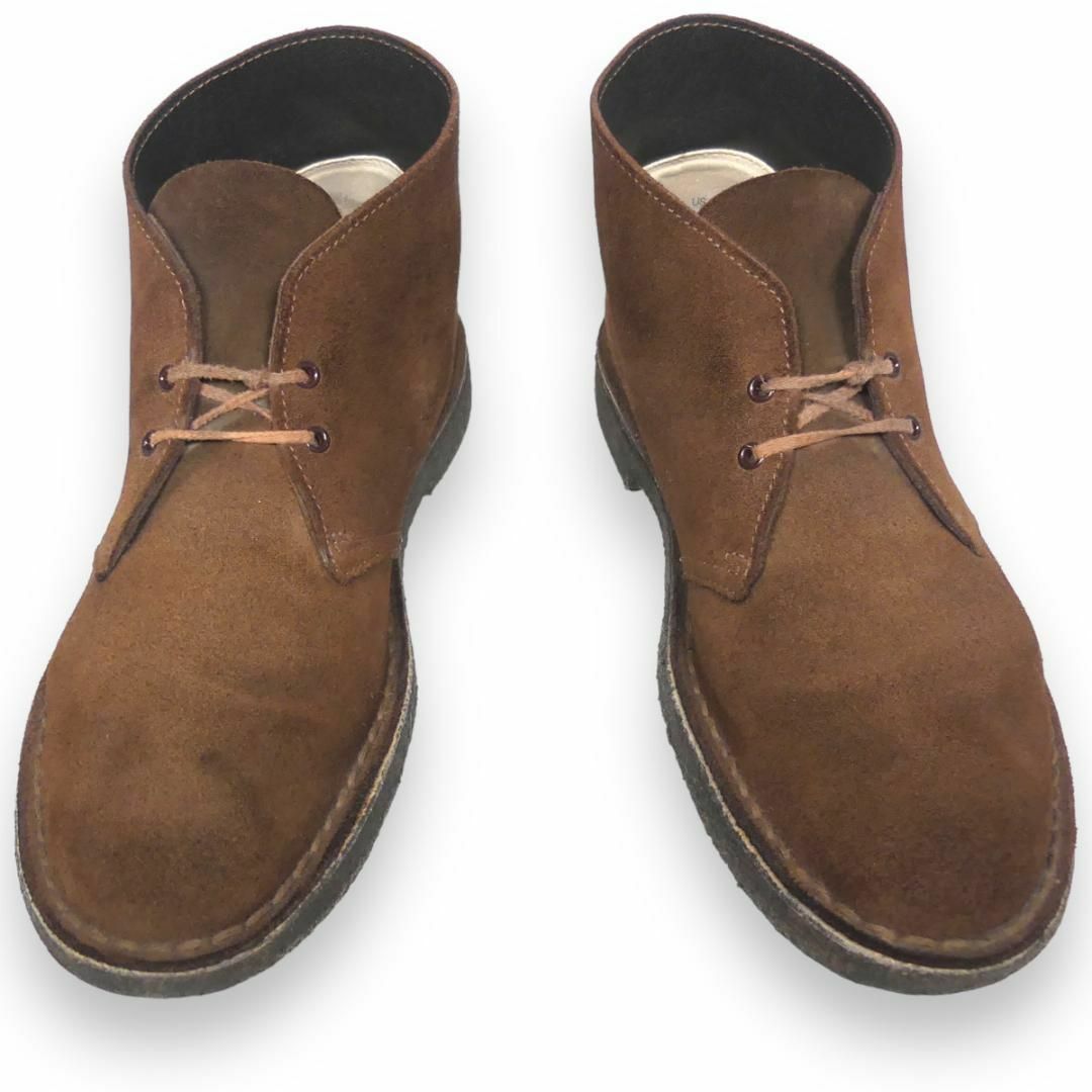 チャッカブーツ デザートブーツ スエード Clarks クラークス 茶JJ388