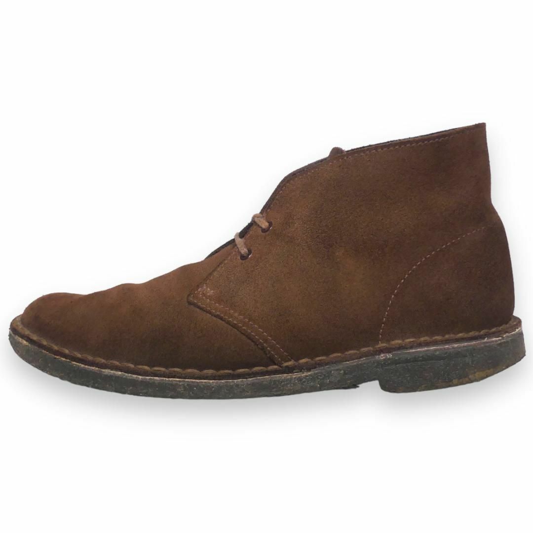 チャッカブーツ デザートブーツ スエード Clarks クラークス 茶JJ388