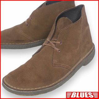 クラークス(Clarks)のチャッカブーツ デザートブーツ スエード Clarks クラークス 茶JJ387(ブーツ)