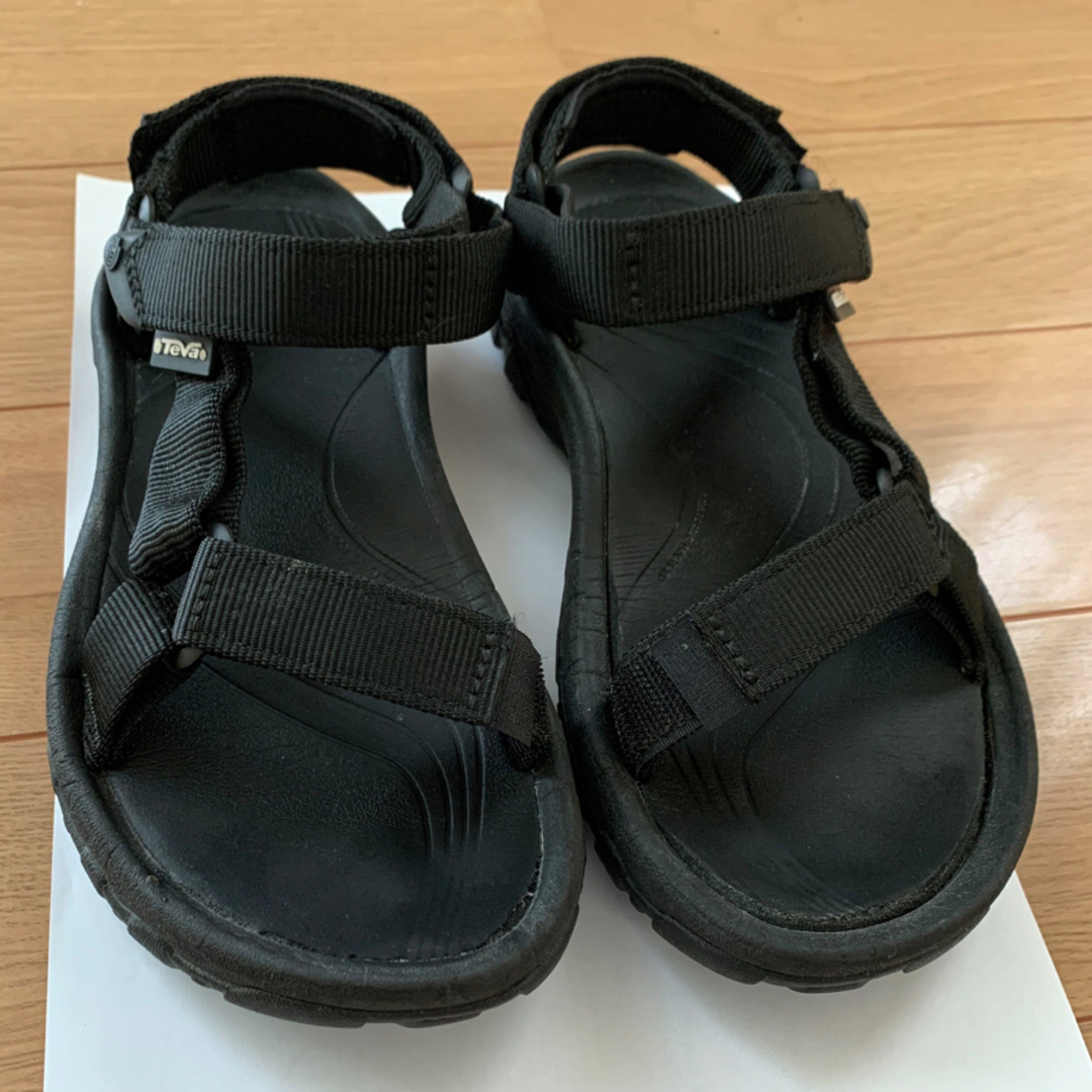 Teva テバ サンダル 22cm 黒