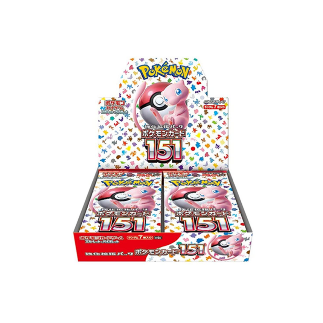 ポケモンカード151未開封シュリンク付き4box