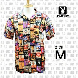 プレイボーイ(PLAYBOY)の新品　Ｍ　PLAYBOY　アロハシャツ　半袖　カラフル　プレイボーイ(シャツ)