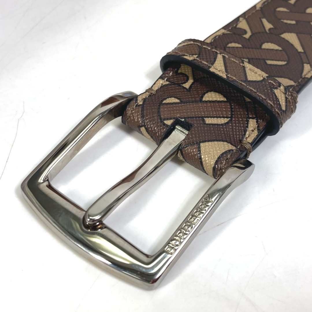 BURBERRY - バーバリー BURBERRY TB モノグラム 総柄 ベルト レザー