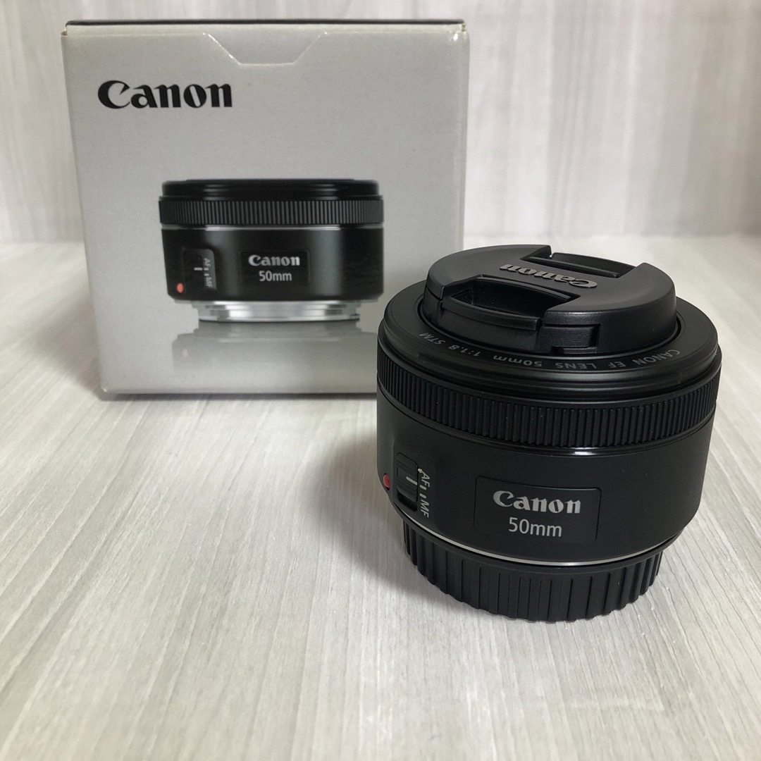 Canon - 【極美品】canon ef 50mm f/1.8 STM 単焦点レンズの通販 by ...