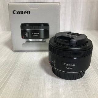 キヤノン(Canon)の【極美品】canon ef 50mm f/1.8 STM 単焦点レンズ(レンズ(単焦点))