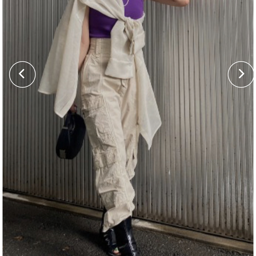 値下げ!MEDI MILITARY CARGO PANTS ベージュM | フリマアプリ ラクマ