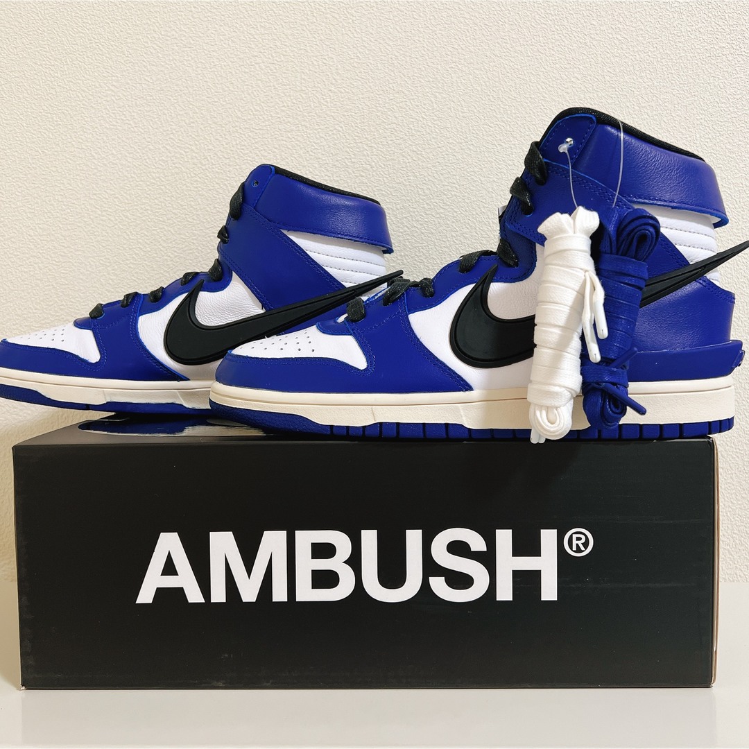 AMBUSH × NIKE DUNK HIGH DEEP ROYAL