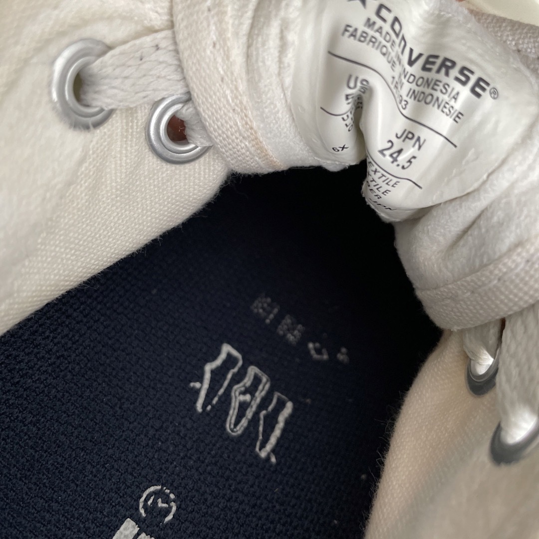 CONVERSE(コンバース)のコンバース　JACKPURCELL白色24、5cm レディースの靴/シューズ(スニーカー)の商品写真