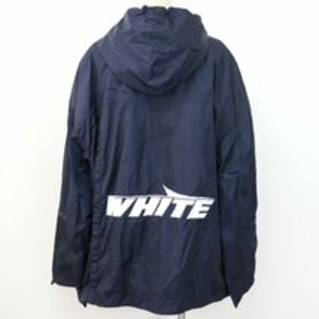 OFF-WHITE(オフホワイト)のk2108 美品 オフホワイト ロゴプリント ナイロン ジャケット XXS メンズのジャケット/アウター(ナイロンジャケット)の商品写真