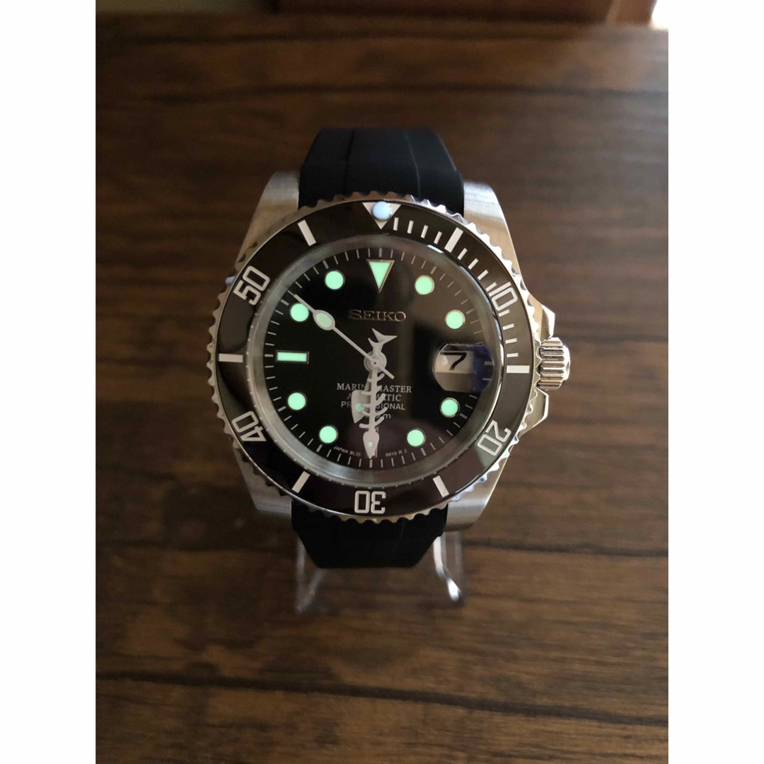 Seiko mod NH35 40ｍｍ 手巻き 自動巻 メンズウォッチ 腕時計