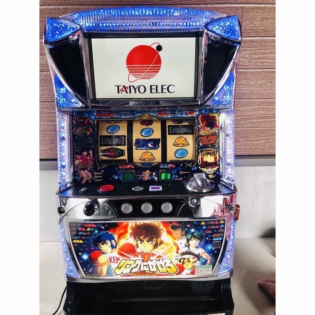 1ニキ様専用★レア品★パチスロ　リングにかけろ１ 黄金の日本Jr編 エンタメ/ホビーのテーブルゲーム/ホビー(パチンコ/パチスロ)の商品写真