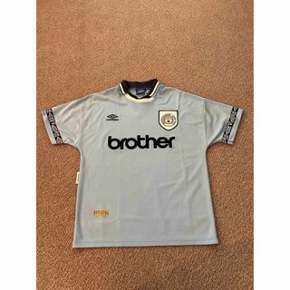 アンブロ(UMBRO)のvintage マンチェスターシティ アンブロ ユニフォーム　オアシス L(ウェア)