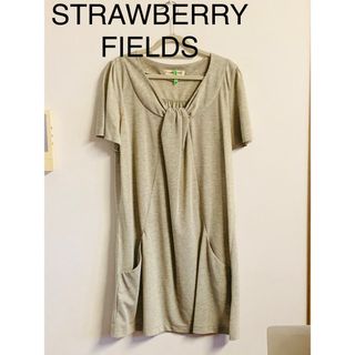 ストロベリーフィールズ(STRAWBERRY-FIELDS)のストロベリーフィールズ  チュニック  シアー ブラウス ワンピース(チュニック)