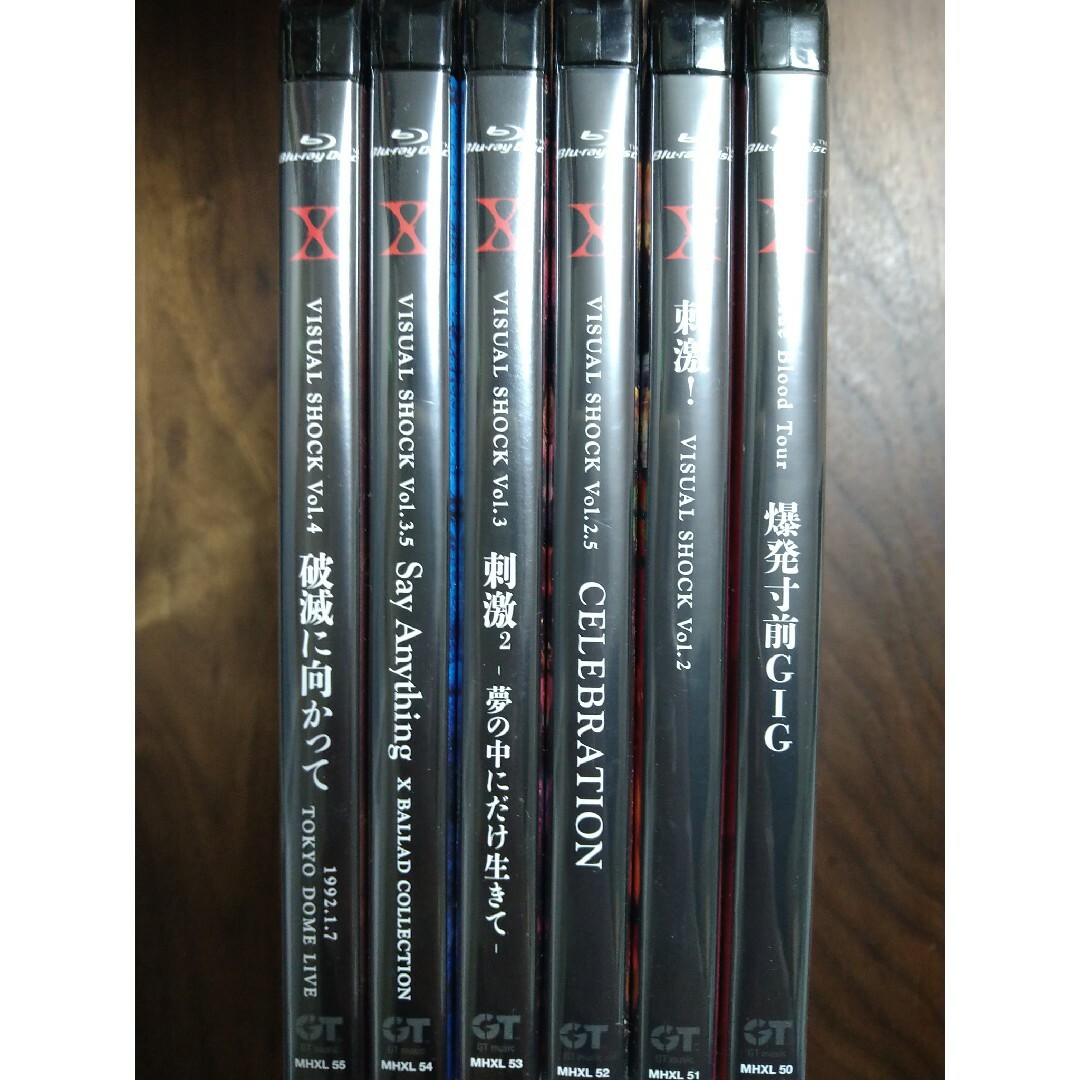 未開封　X　Blu-ray　ライブ映像　6本セット　X JAPAN