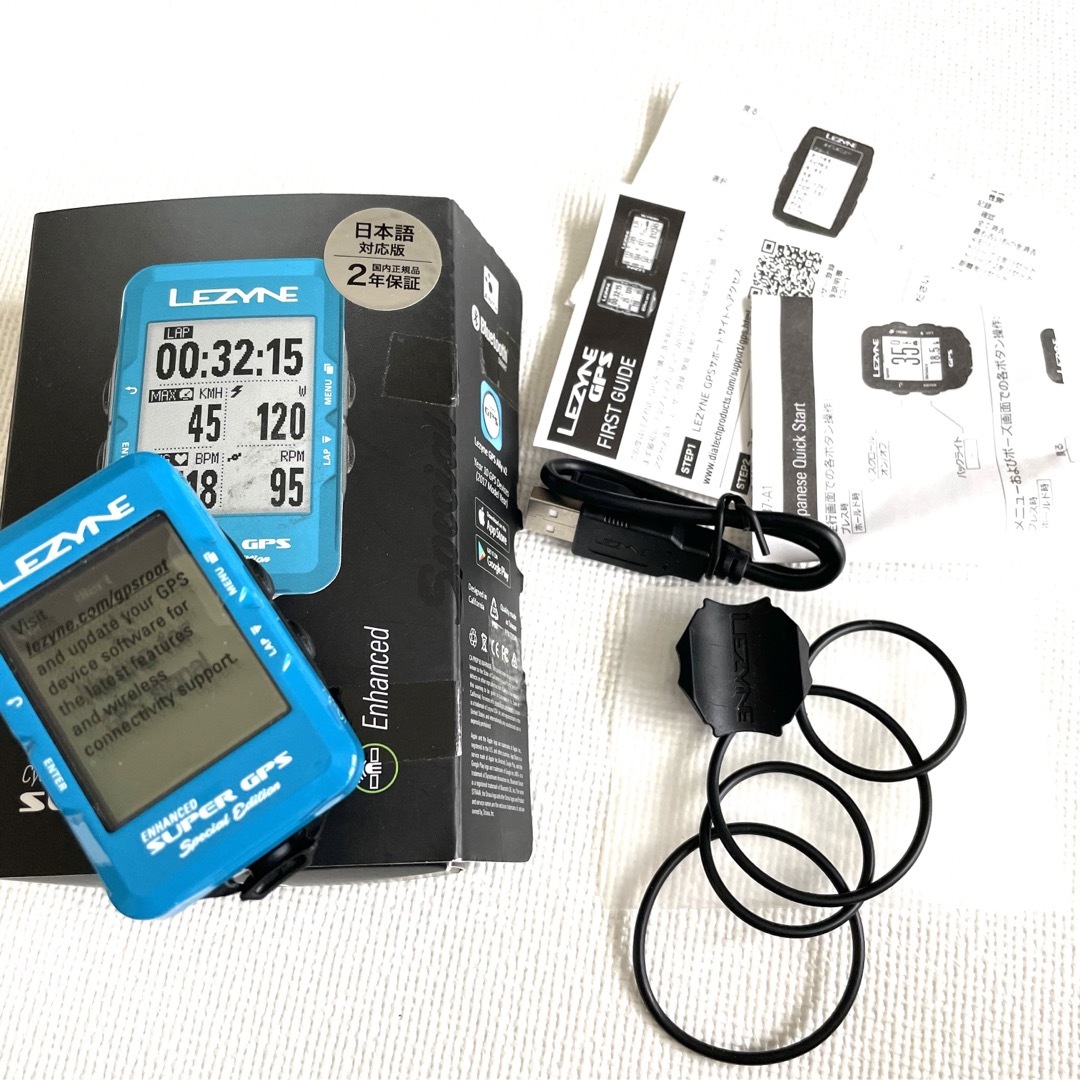 LEZYNE GPSテクノロジーすべて搭載大画面GPS内蔵サイクル