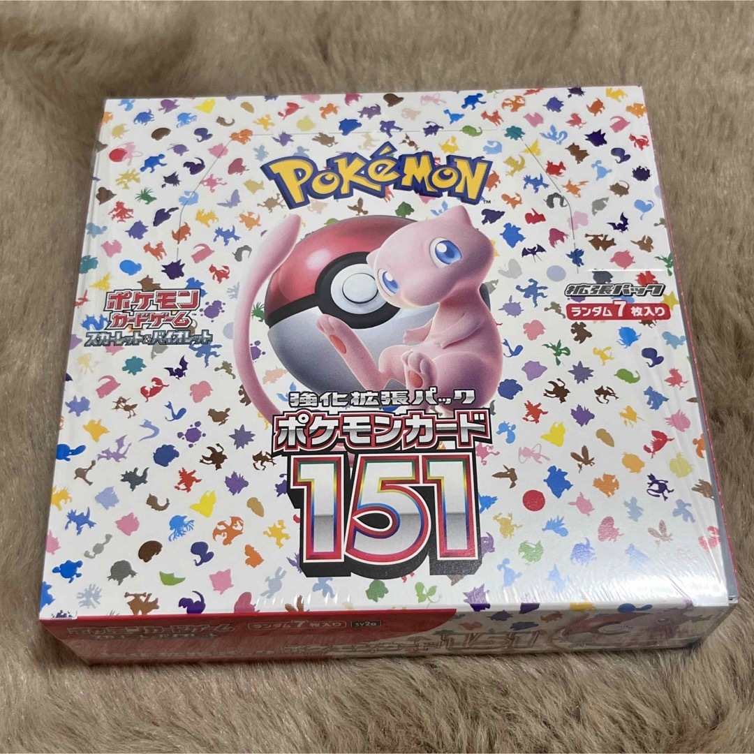 シュリンク付き!ポケモンセンター産!151 1box-