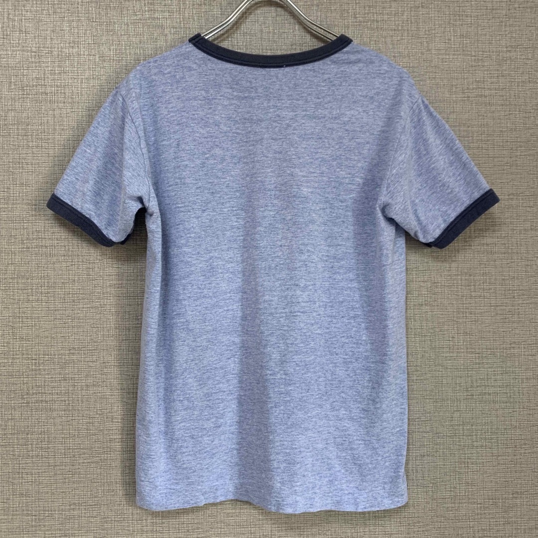 Hanes(ヘインズ)の90s Hanes アメリカ製　USA製　リンガー　リンガーtee 古着 メンズのトップス(Tシャツ/カットソー(半袖/袖なし))の商品写真