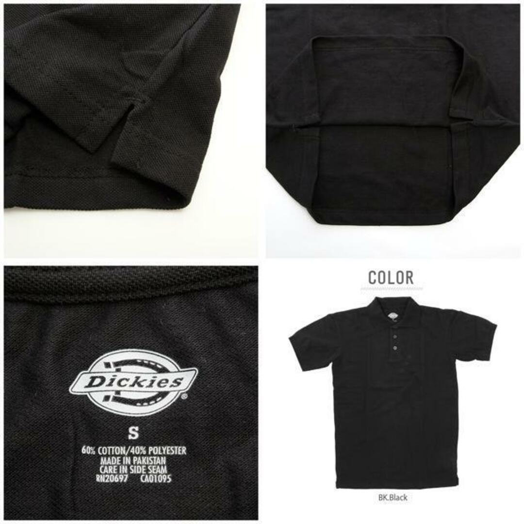 Dickies(ディッキーズ)の【並行輸入】Dickies ディッキーズ KS5552 SHORT SLEEVE PIQUE POLO メンズのトップス(ポロシャツ)の商品写真