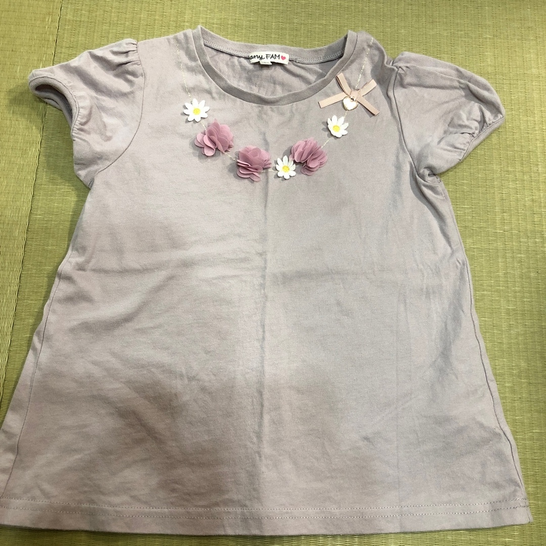 anyFAM(エニィファム)のエニィファム　Tシャツ　130 キッズ/ベビー/マタニティのキッズ服女の子用(90cm~)(Tシャツ/カットソー)の商品写真