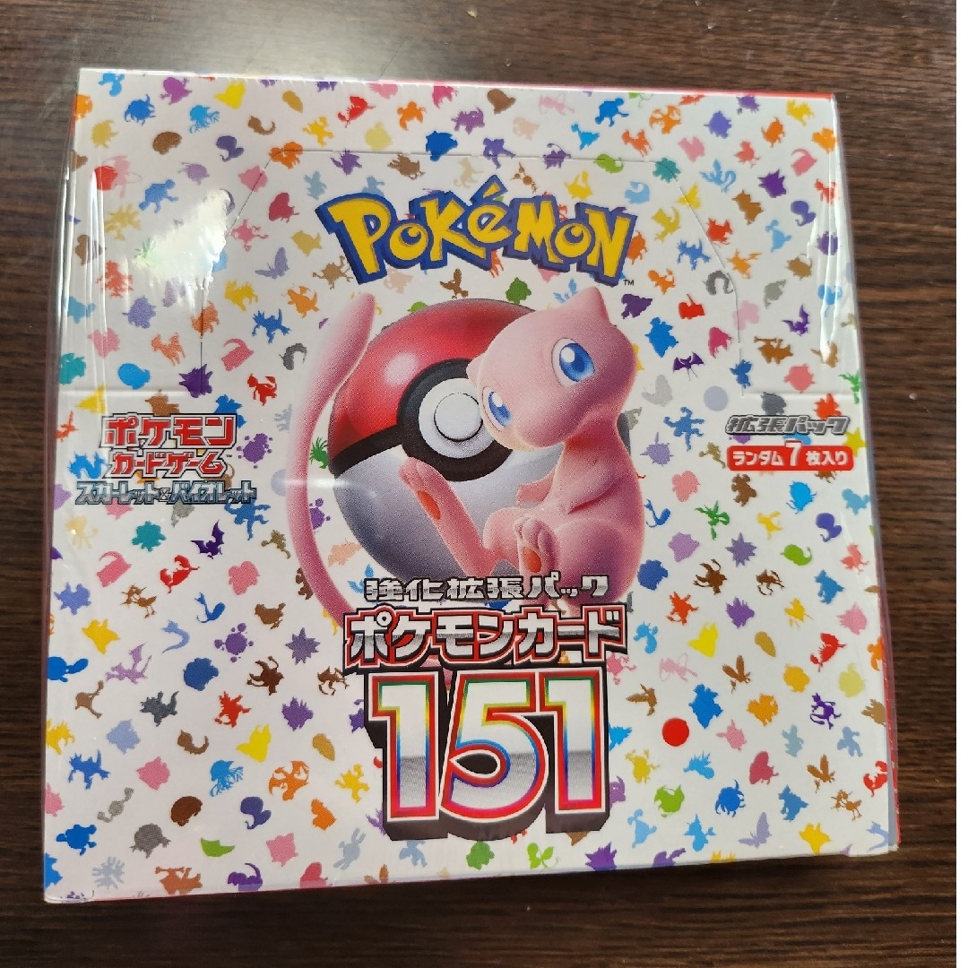 ポケモンカード151 BOX シュリンク付き