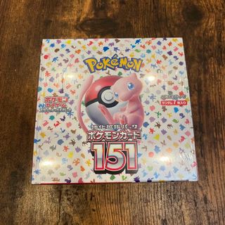 ポケモン(ポケモン)の【新品・未開封】ポケモンカード 151 強化拡張パック シュリンク付き 1BOX(Box/デッキ/パック)