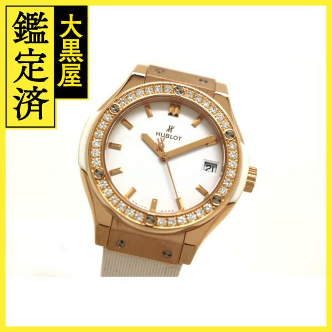 HUBLOT(ウブロ)のウブロ クラシックフュージョン ホワイト レディース クオーツ 【200】 レディースのファッション小物(腕時計)の商品写真