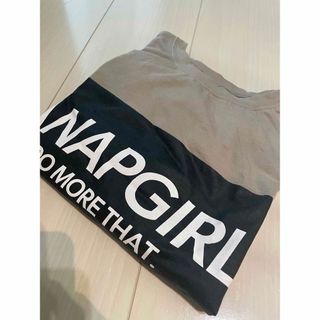 アナップガール(ANAP GiRL)の1度着用のみ　ANAP GIRL 半袖Tシャツ　 Sサイズ(Tシャツ(半袖/袖なし))