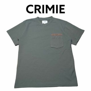 クライミー(CRIMIE)のCRIMIE　メタルボタン　胸ポケット　VネックTシャツ　クライミー(Tシャツ/カットソー(半袖/袖なし))