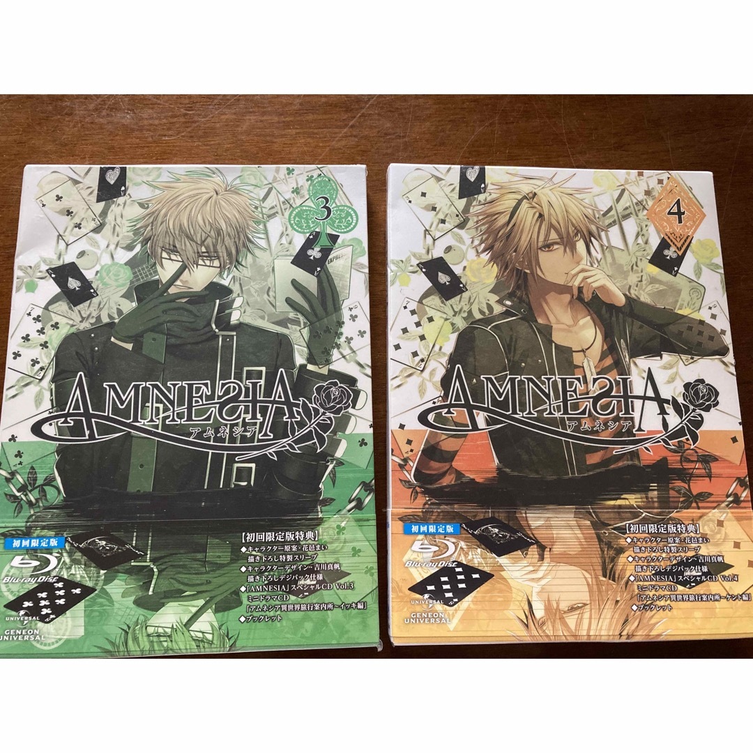 AMNESIA アニメ Blue-ray 全巻セット+特典 初回限定版