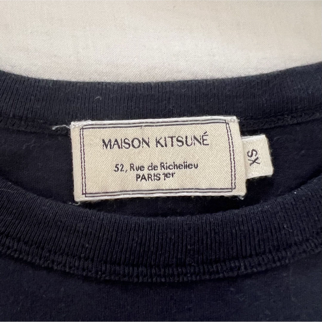 MAISON KITSUNE'(メゾンキツネ)のMAISON KITSUNE Tシャツ XS レディースのトップス(Tシャツ(半袖/袖なし))の商品写真