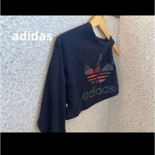 アディダス(adidas)のアディダス　スウェット [CUT OUT SWEATER](トレーナー/スウェット)