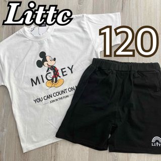 ディズニー(Disney)の新品❤️リトシー ディズニーコラボ セットアップ 120(Tシャツ/カットソー)