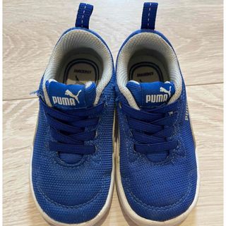 プーマ(PUMA)のPUMA 青スニーカー14センチ（13cmくらい）(スニーカー)