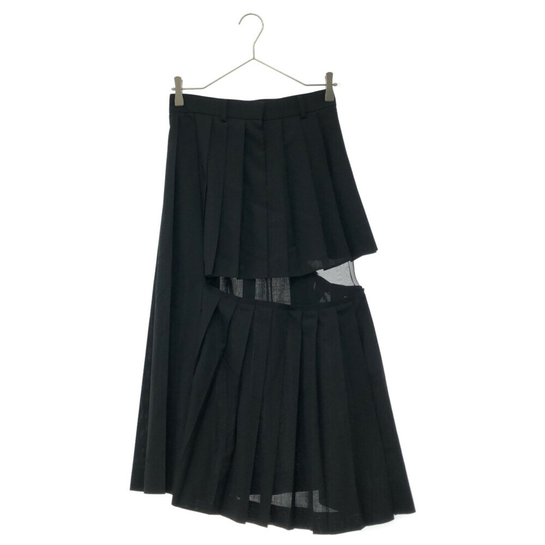 Sacai サカイ 22AW LAYERED PLEATS SKIRT 22-06052 レイヤードプリーツスカート マキシ丈スカート ブラック レディース