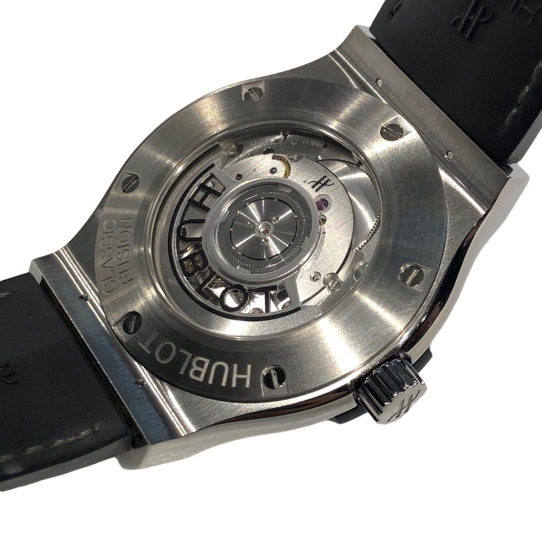 ウブロ HUBLOT クラシックフュージョン レーシング 542.NX.7071.LR グレー チタン 自動巻き メンズ 腕時計
