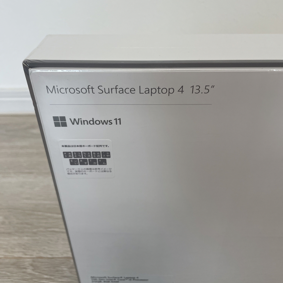 Microsoft(マイクロソフト)の【新品未使用】Microsoft Surface Laptop 4 アイスブル スマホ/家電/カメラのPC/タブレット(ノートPC)の商品写真