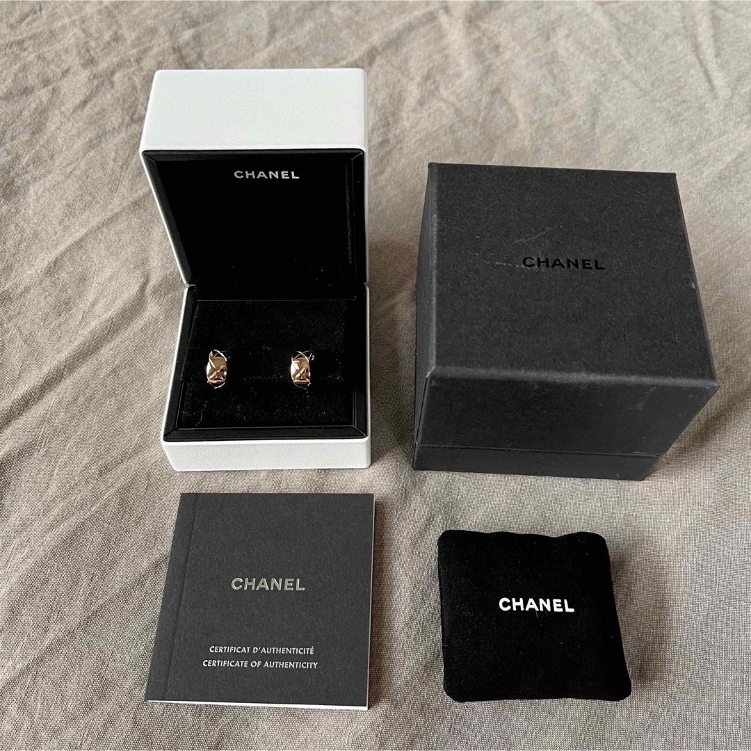 CHANEL シャネル ストール 新品 未使用 ゴールド 箱付き