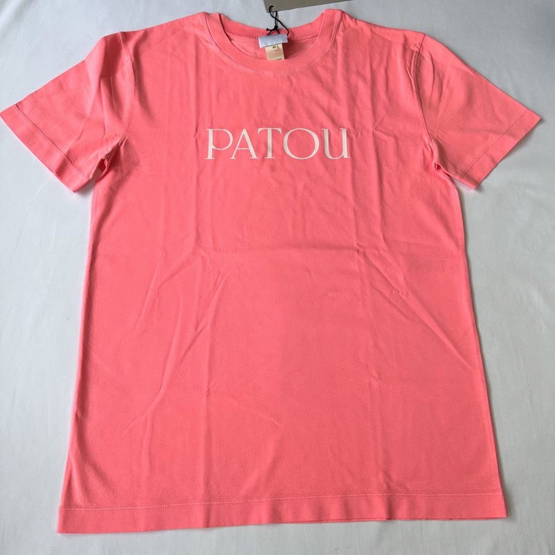 新品未着用 白XS PATOU オーガニックコットン パトゥロゴTシャツ