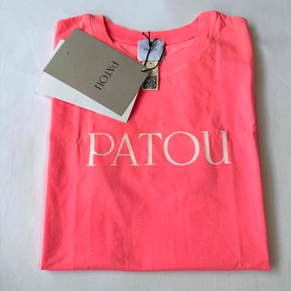 新品未着用 ピンクXS PATOU オーガニックコットン パトゥロゴTシャツ