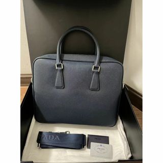 国内正規□ PRADA サフィアーノ ビジネスバッグ□05ar251573843