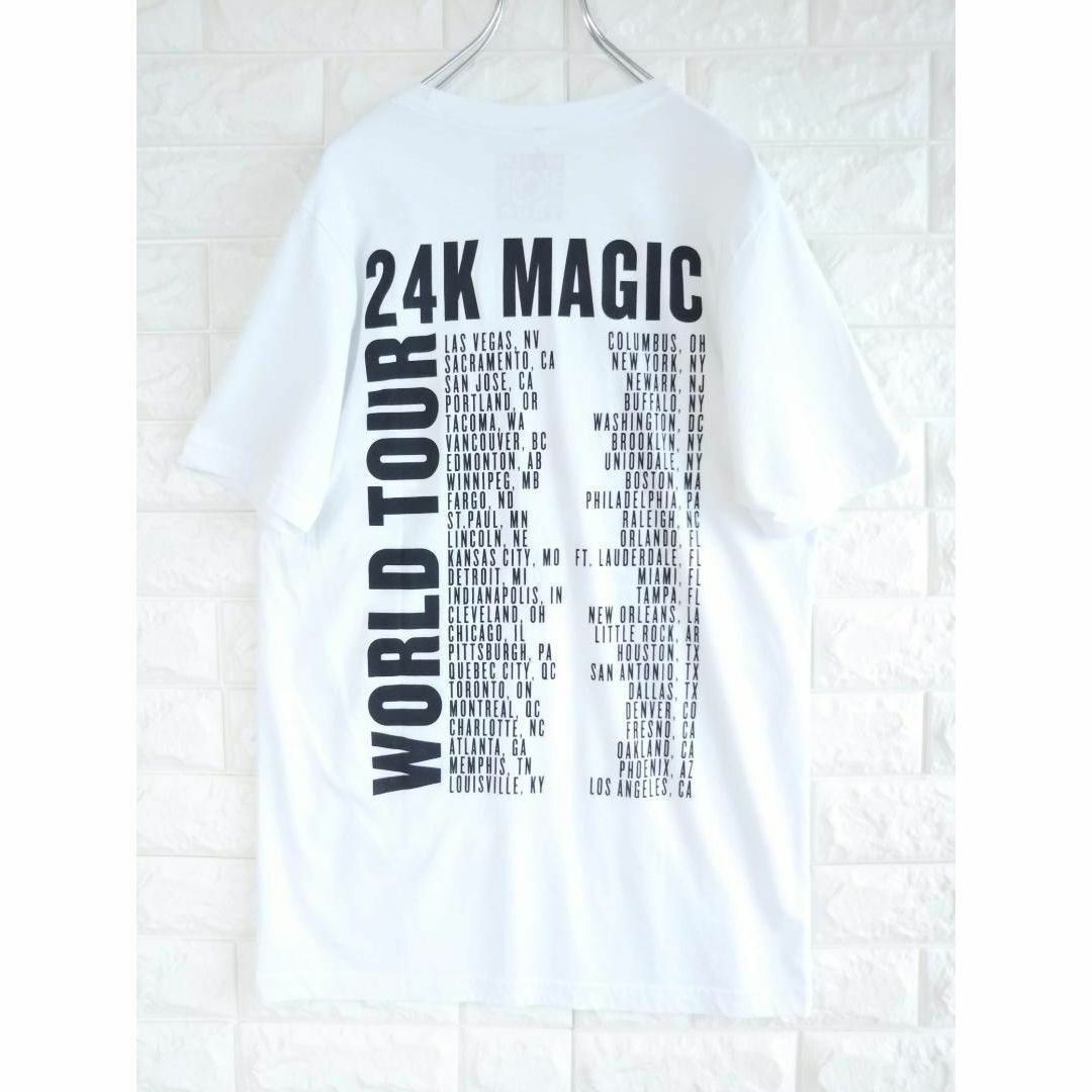 ブルーノマーズ　24K MAGIC WORLD TOUR OFFICAL Tee