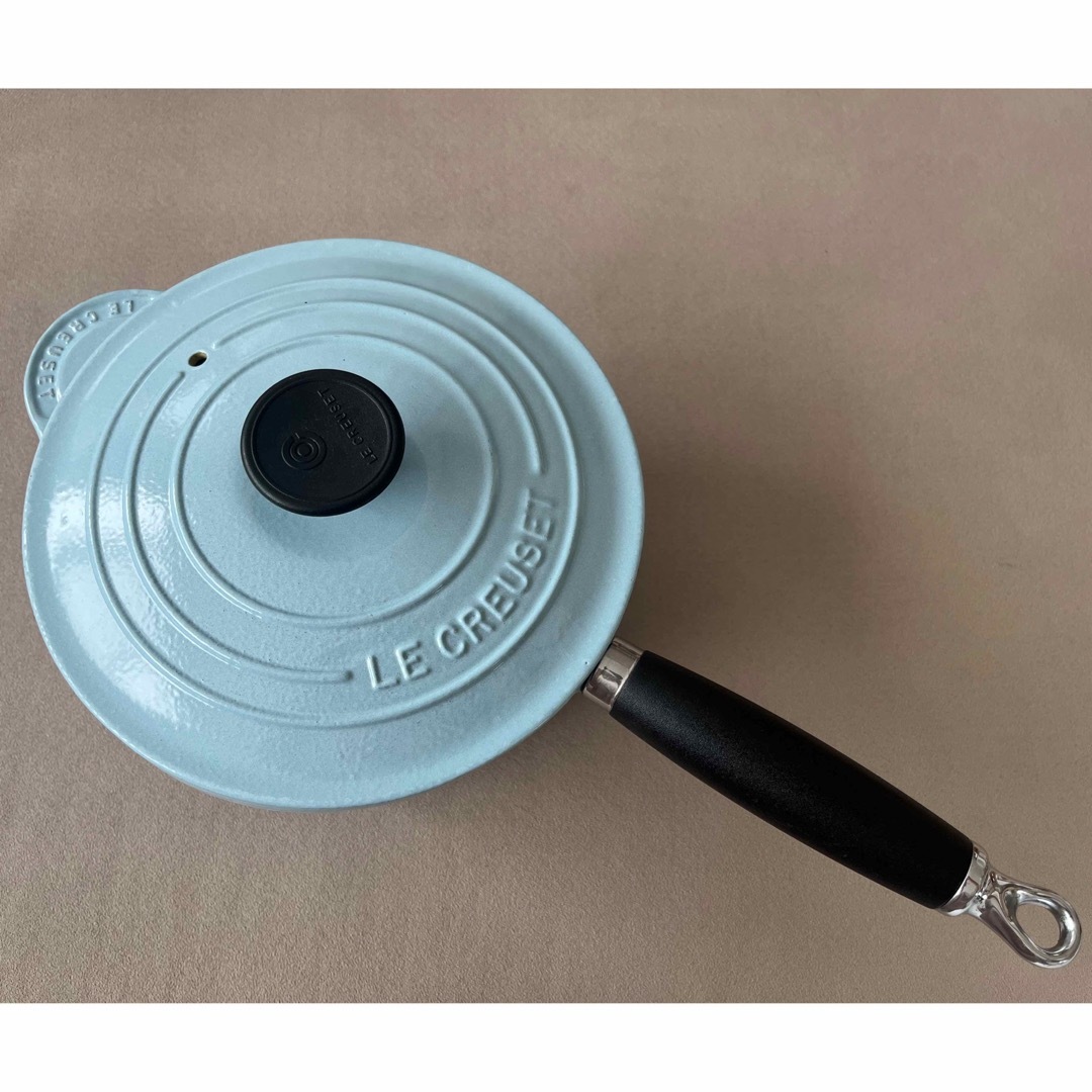 LE CREUSET - ル・クルーゼ 片手鍋 ソースパン 18cm 水色の通販 by