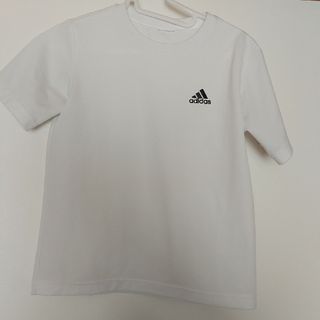 アディダス(adidas)のadidas　白Tシャツ　size150(Tシャツ/カットソー)