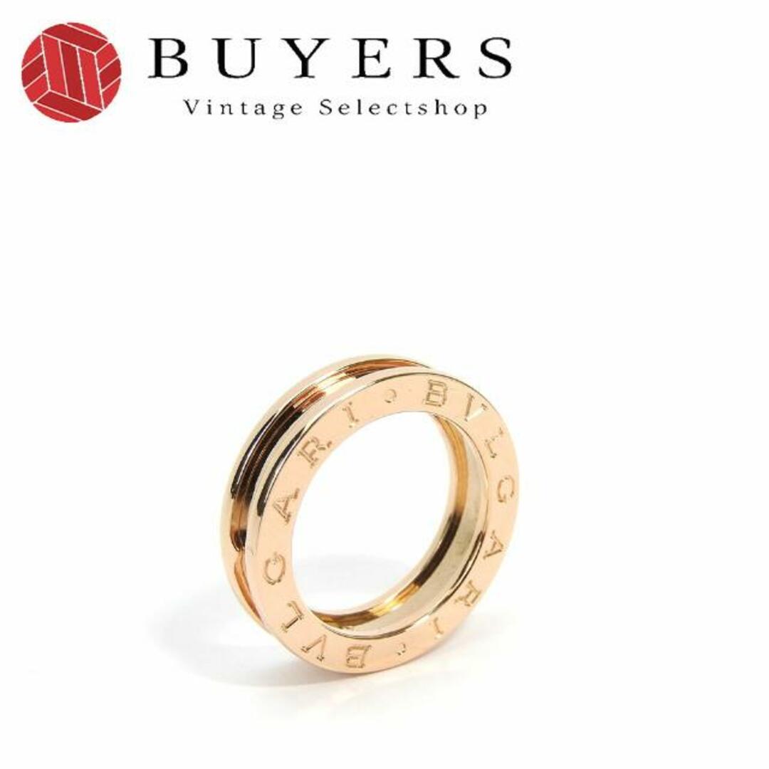ブルガリ B-zero1 ビー ゼロワン リング XS 指輪 50 日本サイズ10号 750PG K18 ピンクゴールド アクセサリー ジュエリー 小物 女性 レディース BVLGARI Accessories ring