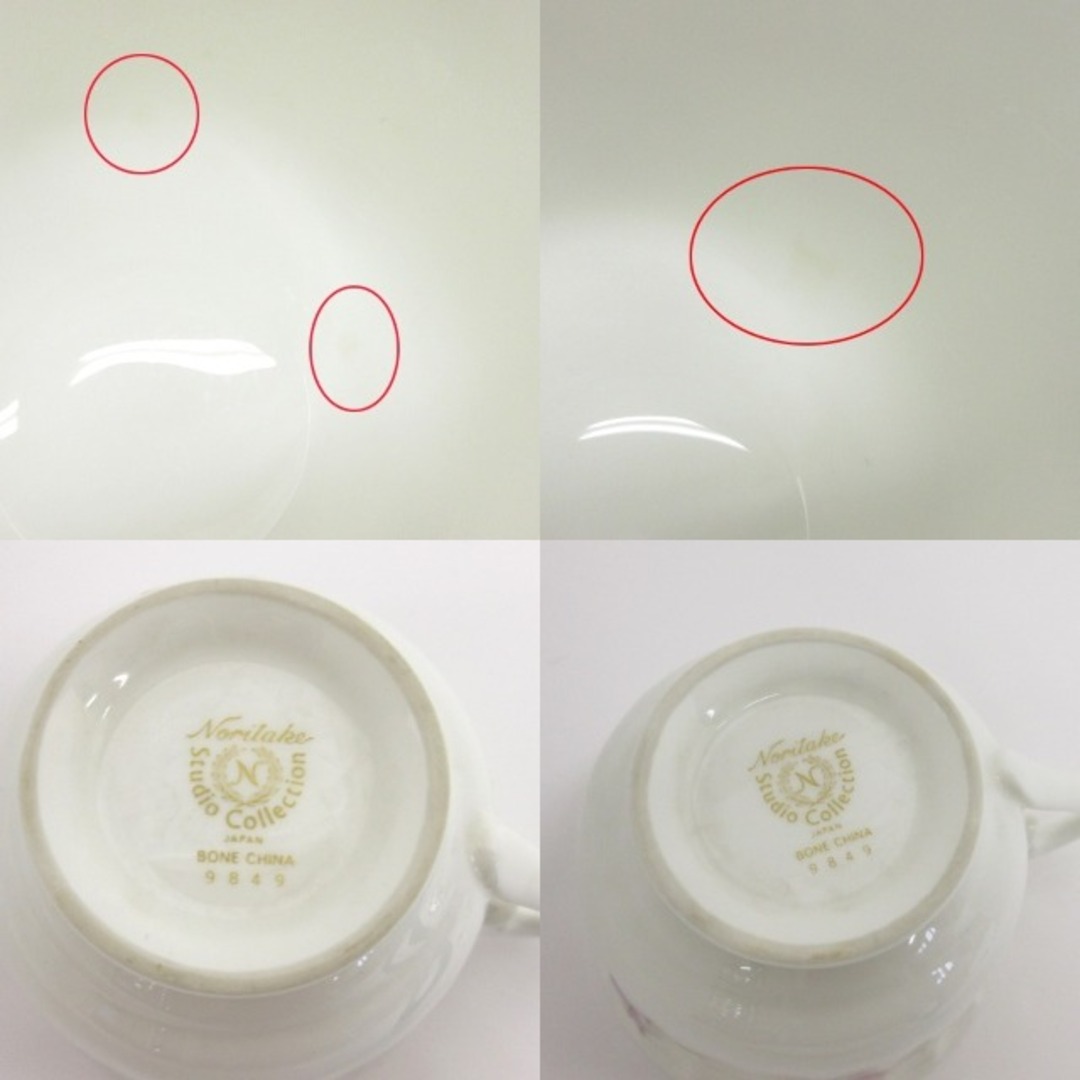 other - ノリタケ カップ&ソーサー 5客セット ティースプーン付き ... ノリタケ Noritake ペア ティーカップ ソーサー セット 食器 同梱不可
