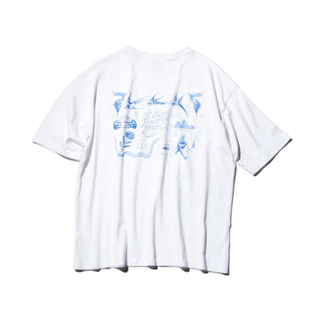 CLUCT(クラクト)のCLUCT(クラクト) JOYTOWN[S/S TEE] 白TシャツXL 新品 メンズのトップス(Tシャツ/カットソー(半袖/袖なし))の商品写真