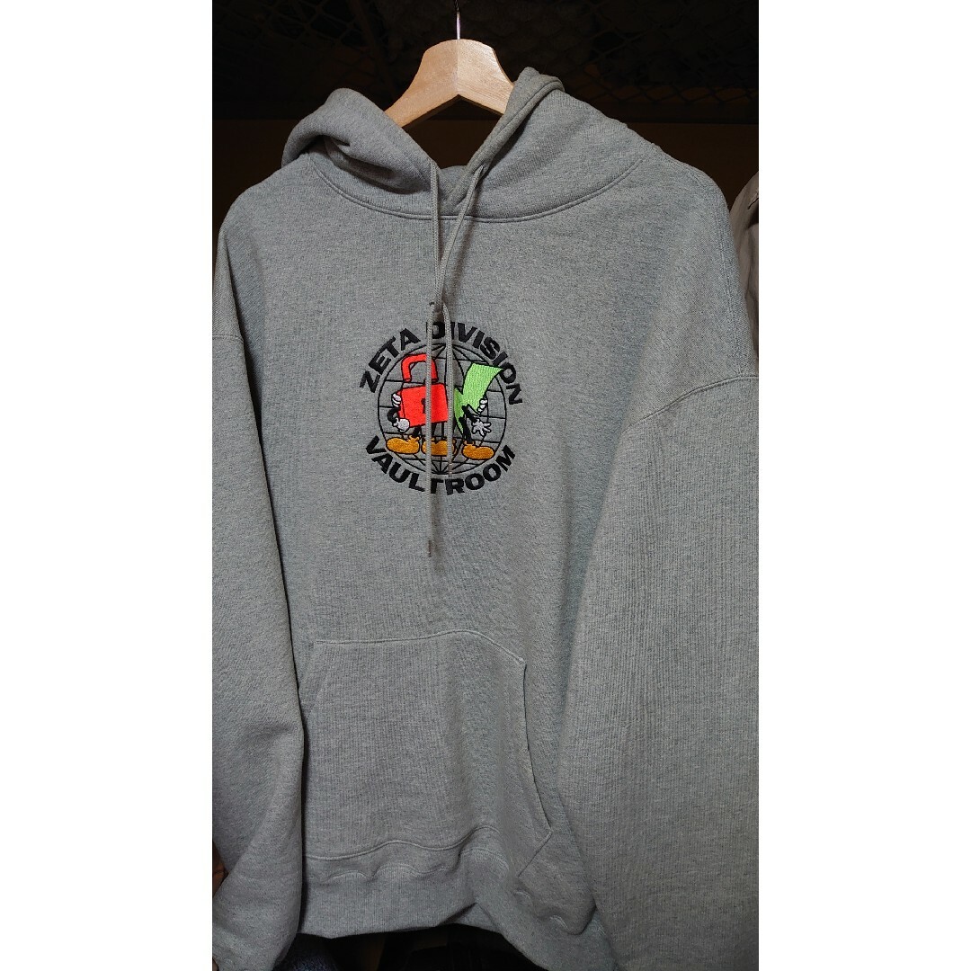 ZETA DIVISION x vaultroom HOODIE / BLACK