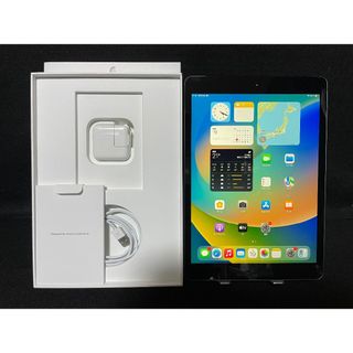 アイパッド(iPad)の美品！ 純正箱&付属品完備！ iPad 第7世代 cellular グレー(タブレット)