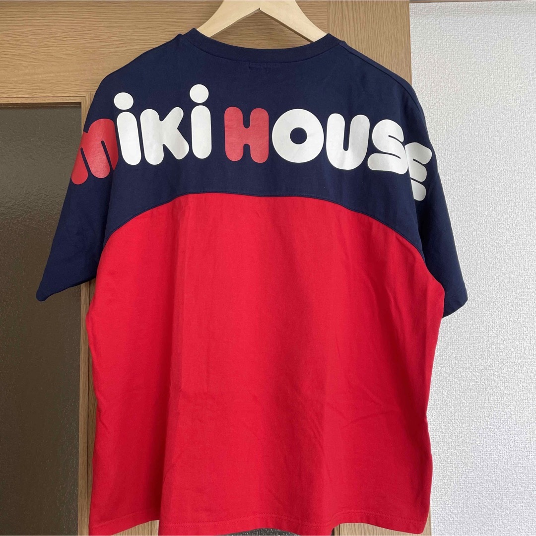 【美品】ミキハウス★バックロゴTシャツ★M | フリマアプリ ラクマ